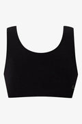 2 Pack Seam-Free Racerback Bras Black & White (1)