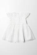 Lace Tulle Dress White (3)