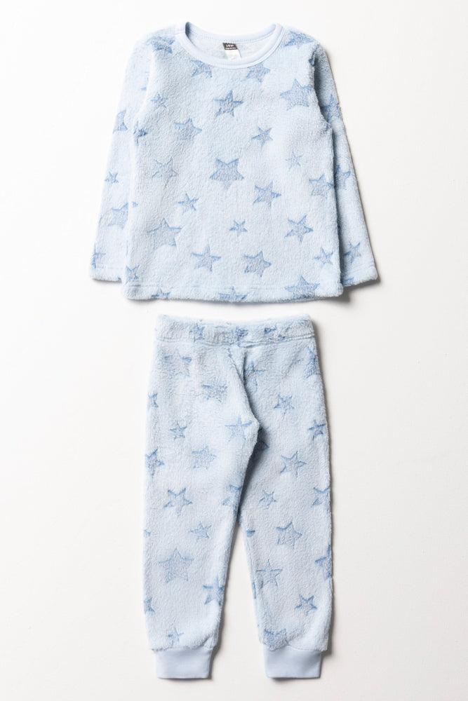 Space Long Sleeve Pyjamas Blue