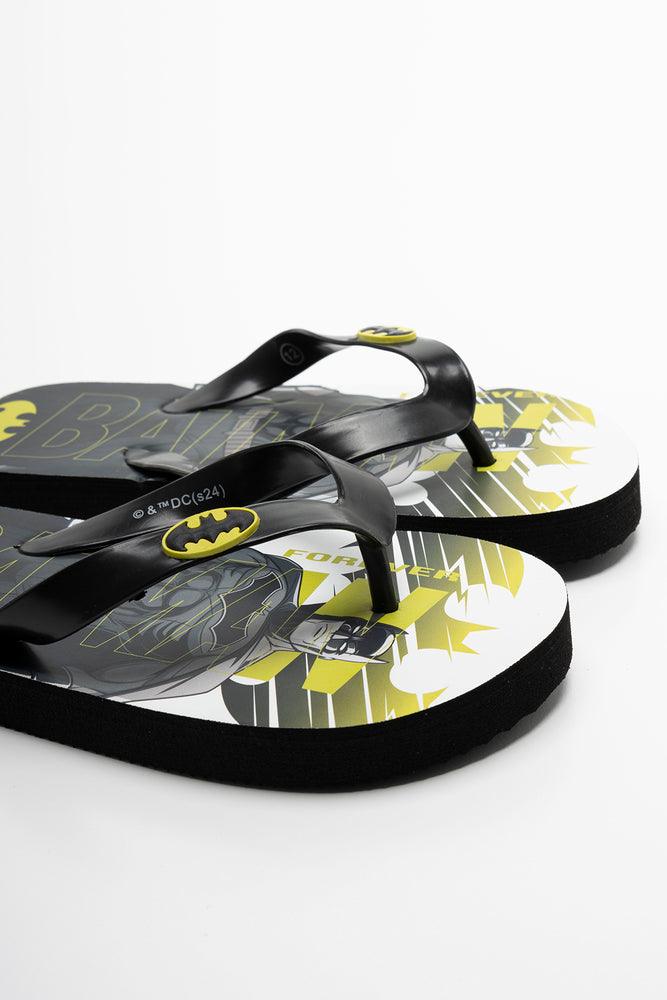 Batman flip flops mens shop