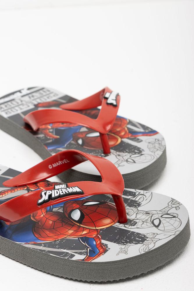 Spider Man Flip Flop Grey Shoes Ackermans