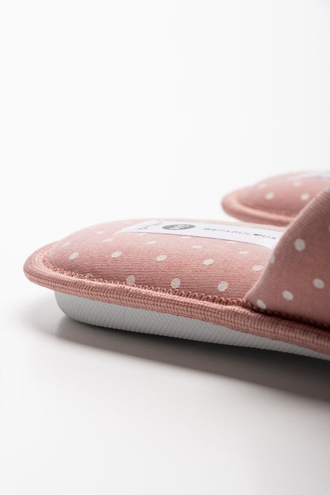 Polka Dot Slipper Pink (3)