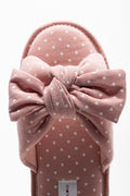 Polka Dot Slipper Pink (4)
