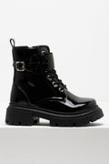 Lace Up Boot Black (1)