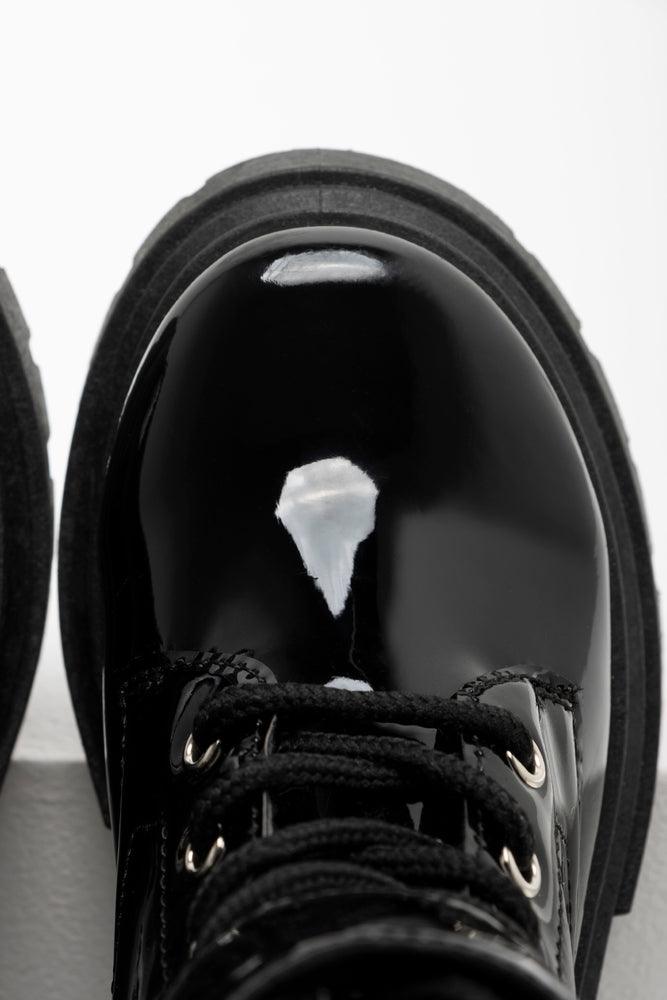 Lace Up Boot Black (4)