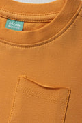 Sleeveless T-Shirt Orange (2)