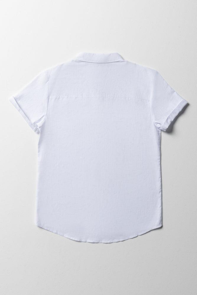 Short Sleeve Shirt White