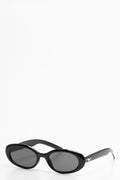 Round Sunglasses Black (1)