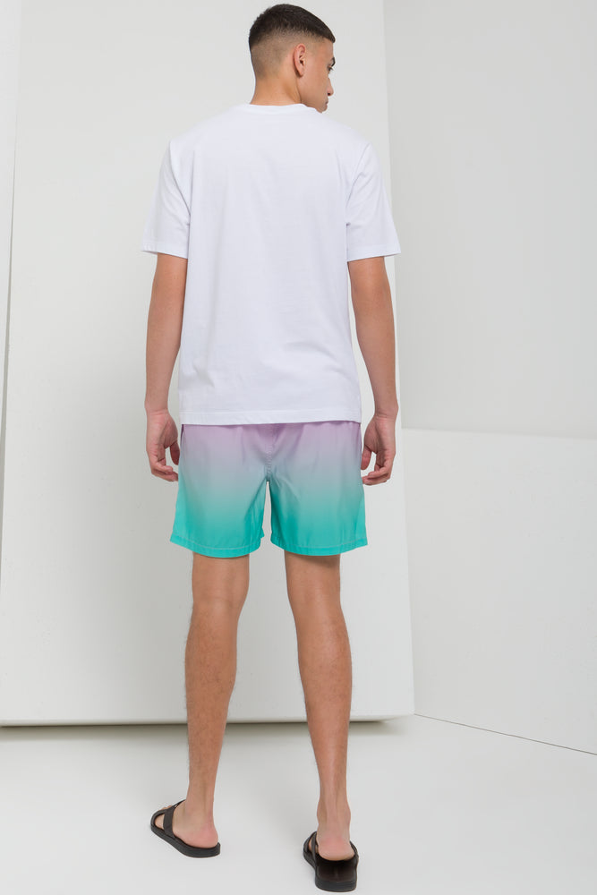 Palm Tree Graphic T-Shirt Milk (2)