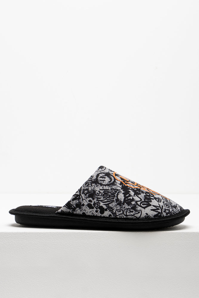 Slipper Grey & Black (1)