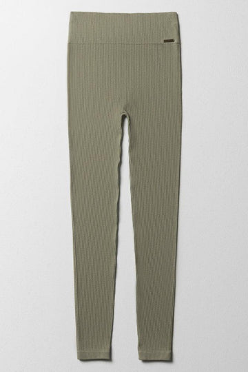 Seamless Leggings Olive Green