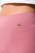 Seamless Flare Leggings Pink (3)