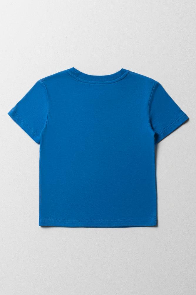 Short Sleeve T-Shirt Blue (3)