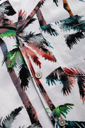 Palm Tree Short Sleeve Shirt White (1)
