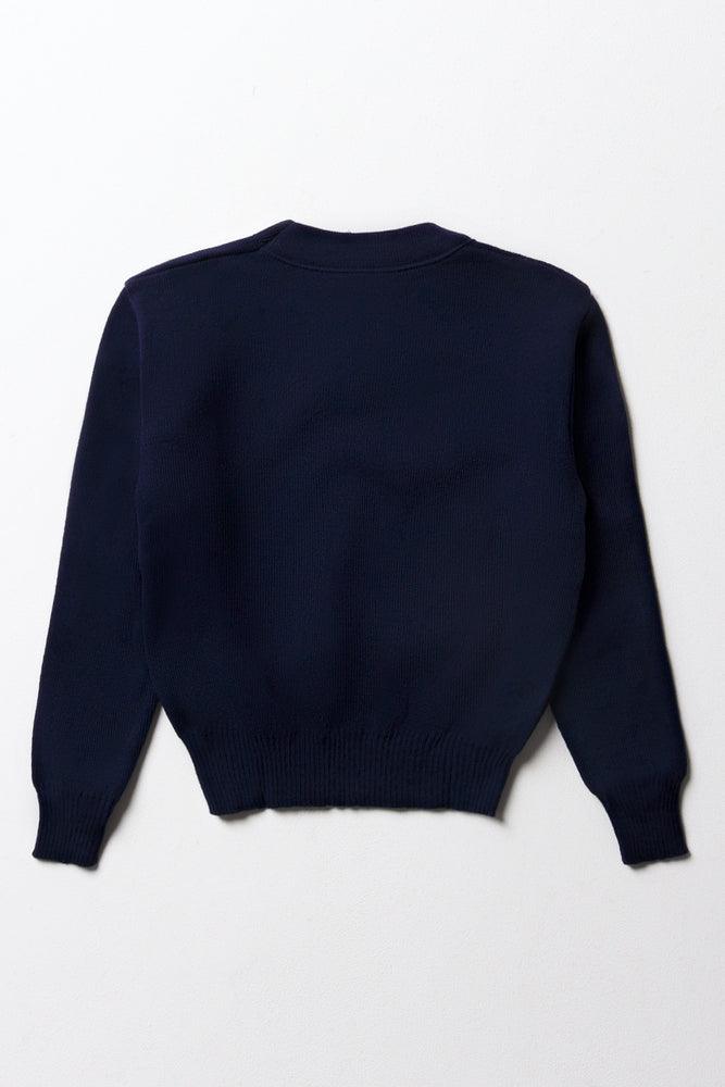 Unisex Primary School Long Sleeve Jersey Navy (3)