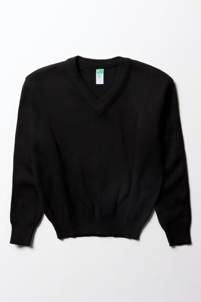 Unisex Primary School Long Sleeve Jersey Black