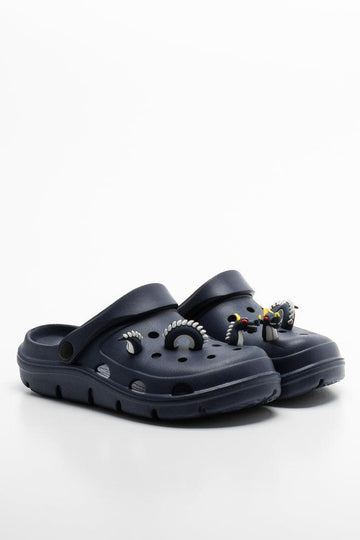3D Dragon Clog Navy