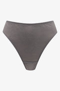 2 Pack Texture Thong Black & Grey (2)