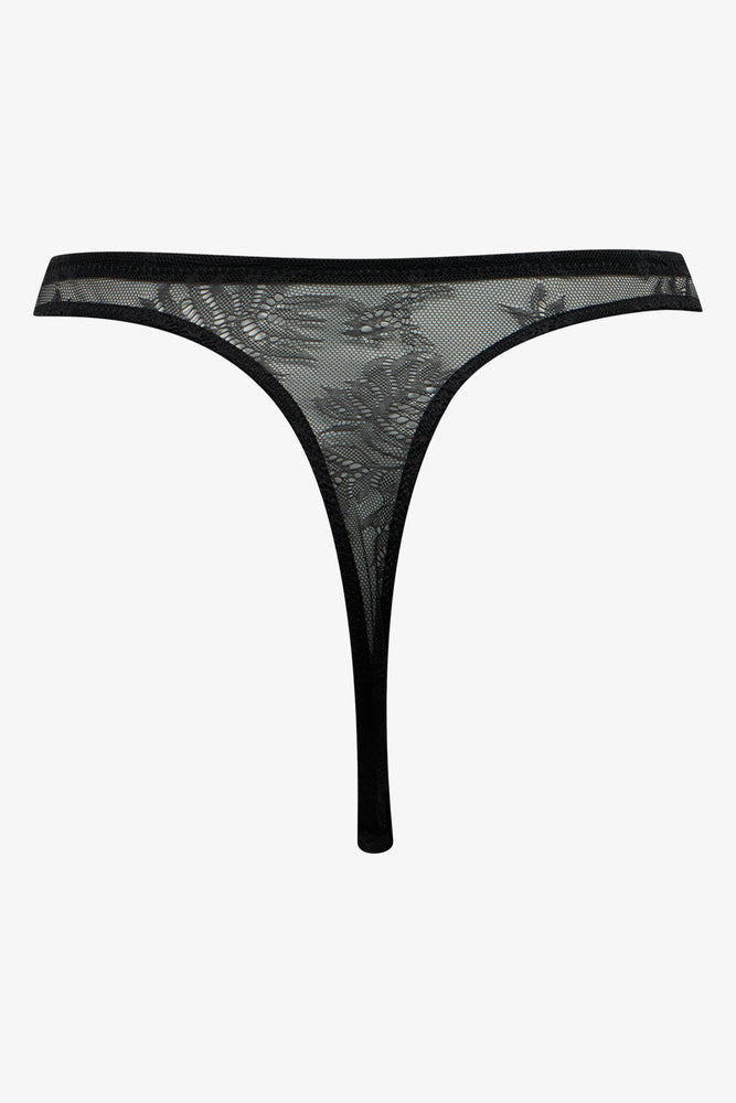 2 Pack Texture Thong Black & Grey (3)