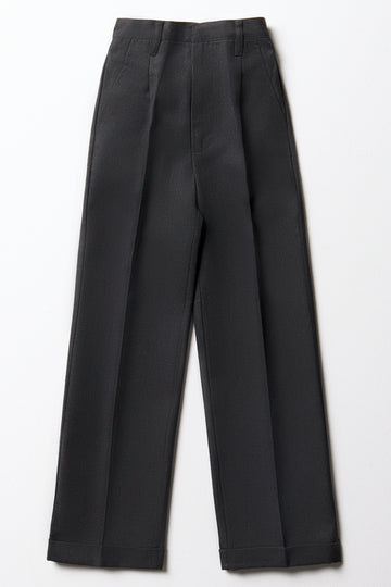 Boys Primary Turn Up Trousers Grey Toughees