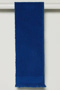 Fringed Guest Towel Blue