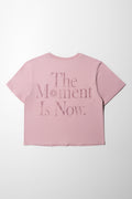 Regular Fit Slogan Boxy Tee Zephyr (2)