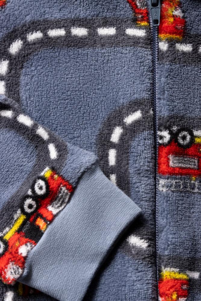 Racing Track Onesie Dark Grey (1)