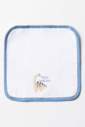3 Pack Dinosaur Facecloths Blue (2)