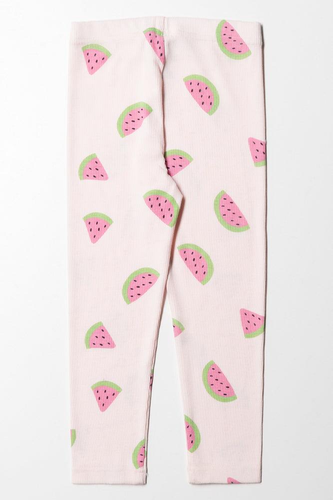 Glitter Watermelon Legging Light Blue (2)
