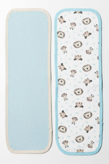 2 Pack Burp Cloths Tiger And Friends Boy