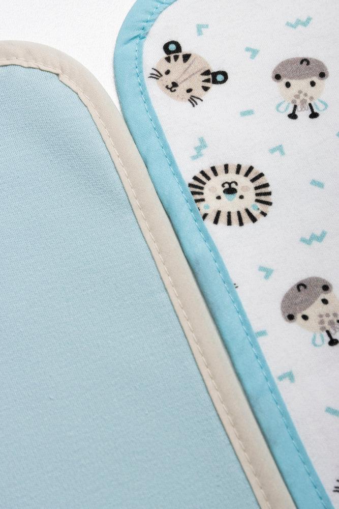 2 Pack Burp Cloths Tiger And Friends Boy (1)