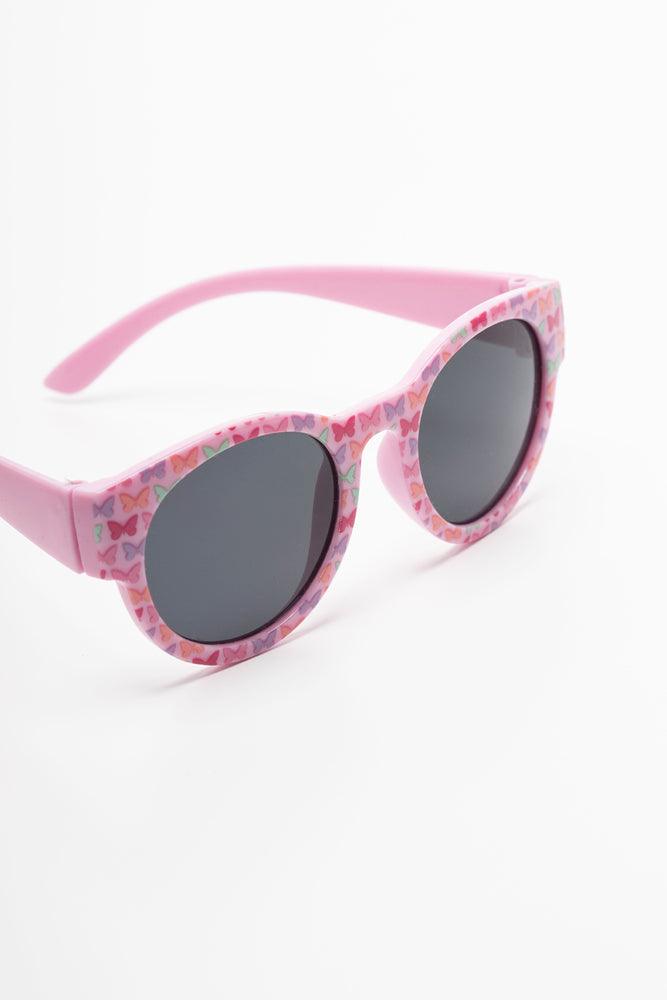 2 Piece Butterfly Peak Cap Pink (2)