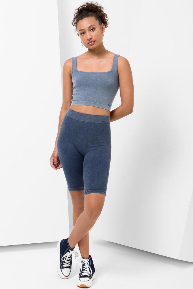 Seamless Cycle Shorts Blue