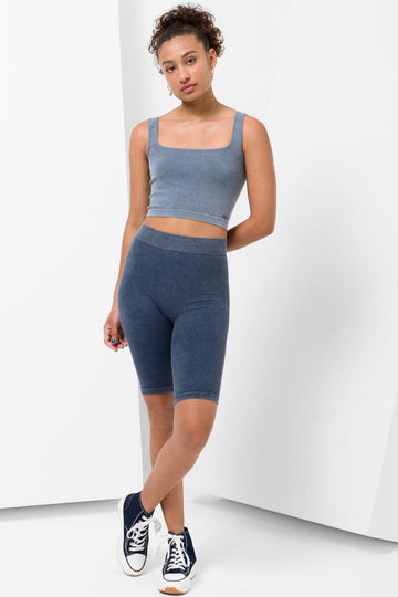 Seamless Cycle Shorts Blue