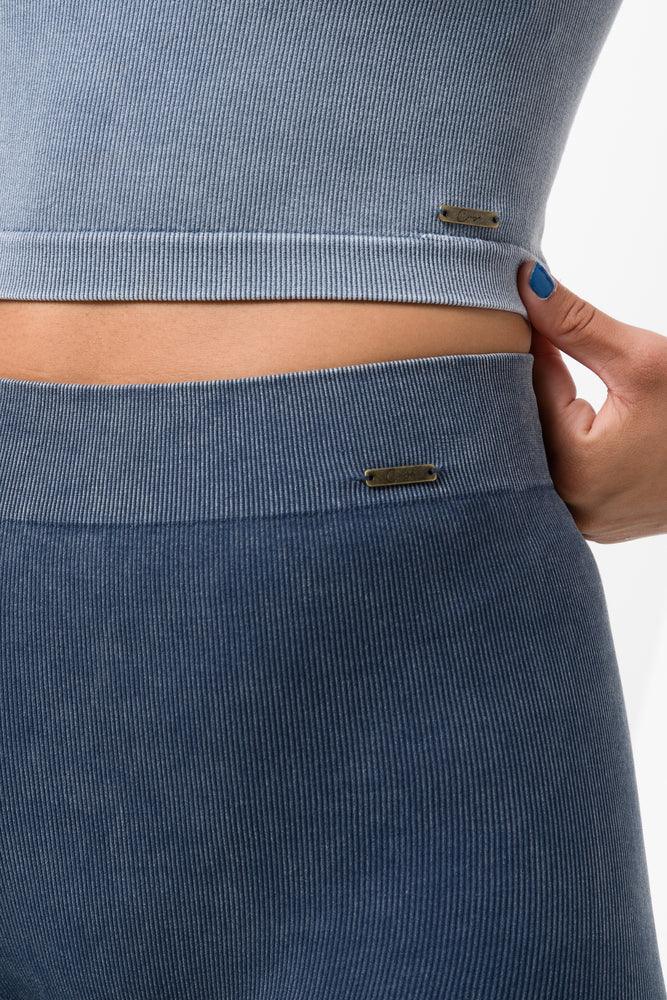 Seamless Cycle Shorts Blue (3)