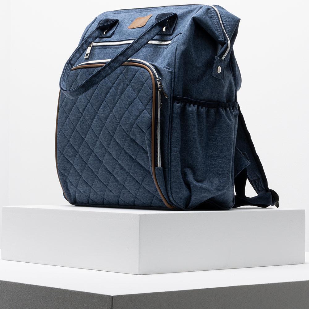 Denim Backpack Blue (1)