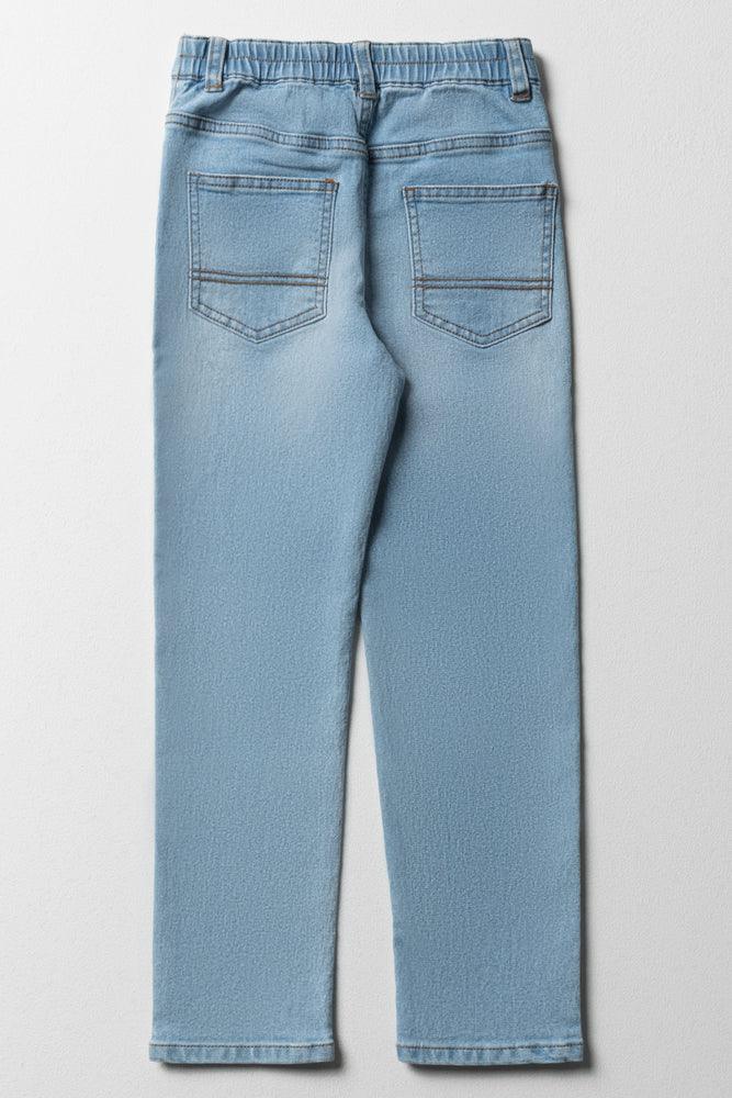 Skinny Denim Jeans Light Blue (3)