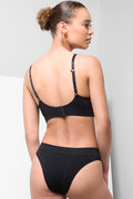3 Pack Seam-Free Brazilian Panties Grey, White & Black (3)