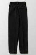 Boys Primary School Turn Up Pants Black (2)