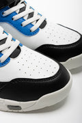 Light Up Sneaker White, Black & Blue (2)