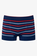 3 Pack Seam-Free Boxers Navy & Red (2)