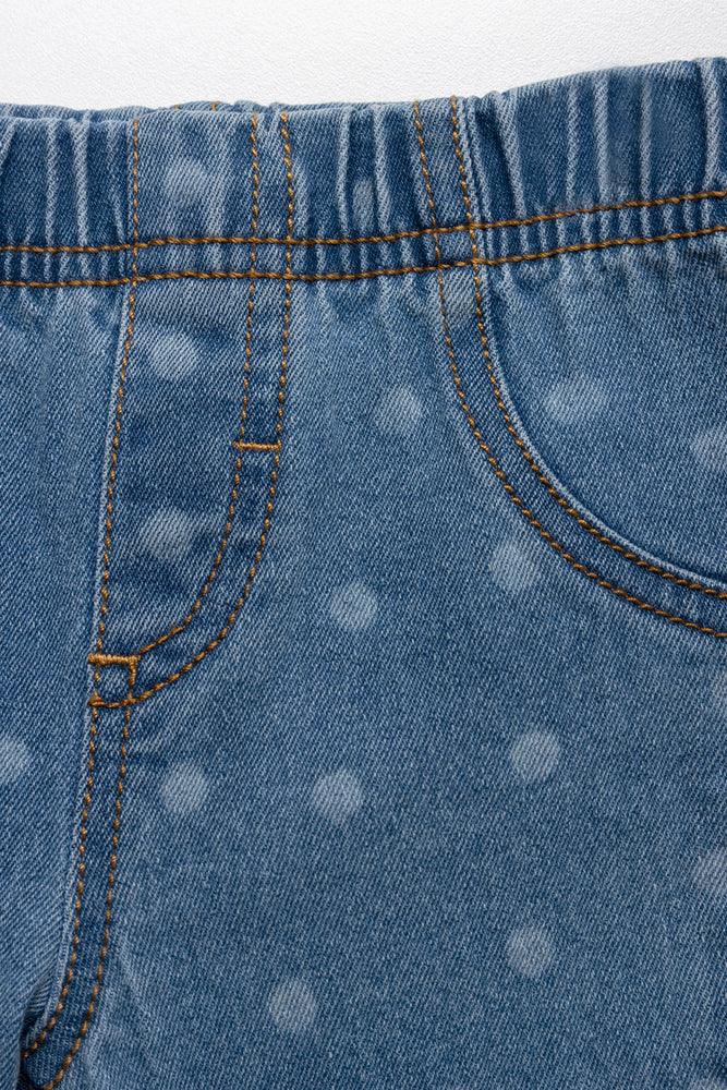 Spot Jeggings Blue