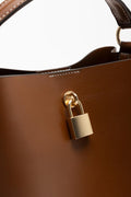 Mini Bucket  Bag Brown (3)