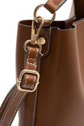 Mini Bucket  Bag Brown (7)