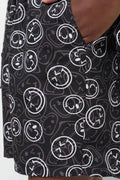 Smiley Cube Swim Shorts Black (4)