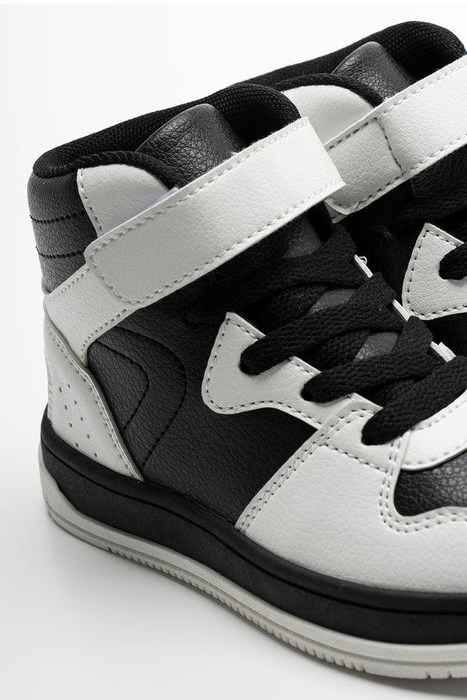 High Top Skate Sneaker Black (3)