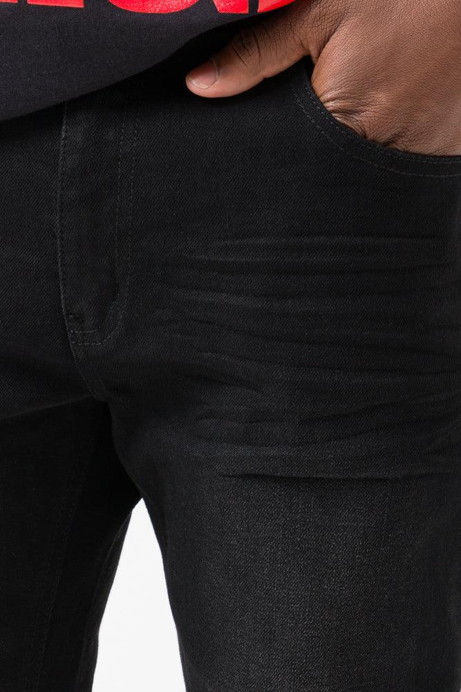 Skinny Denim Jeans Black (3)