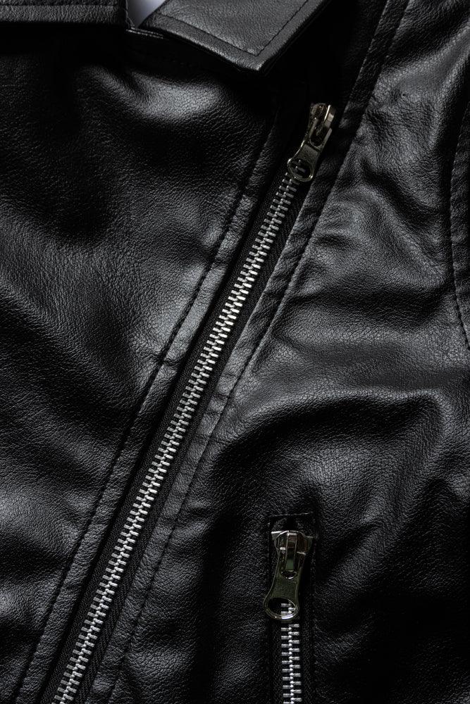Biker Jacket Black Jackets Knitwear Ackermans