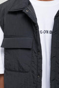 Sleeveless Lightweight Puffer Black (3)
