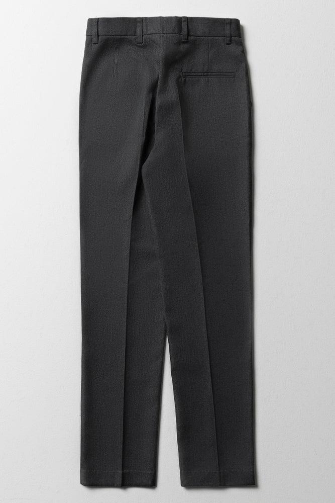 Primary School Boys Slim Fit Pants Grey (2)